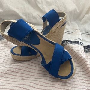 Nine West espadrille wedges